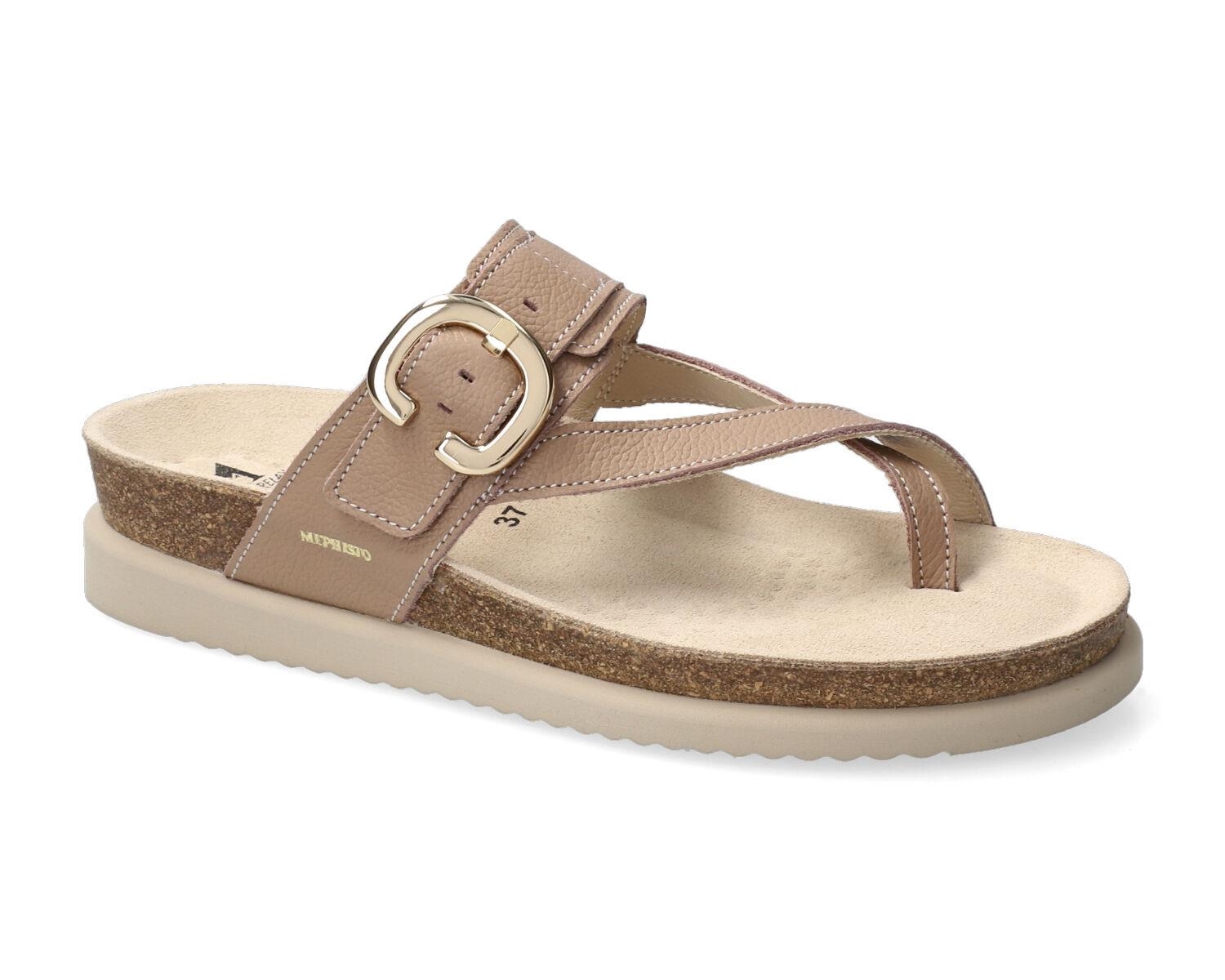 mules femme modèle Izaora Taupe clair - Mephisto